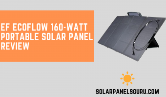 EF ECOFLOW 160-Watt Portable Solar Panel