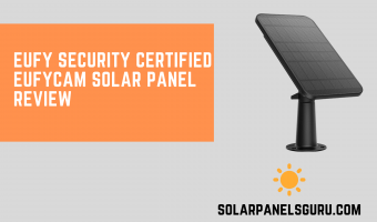 Eufy security Certified eufyCam Solar Panel